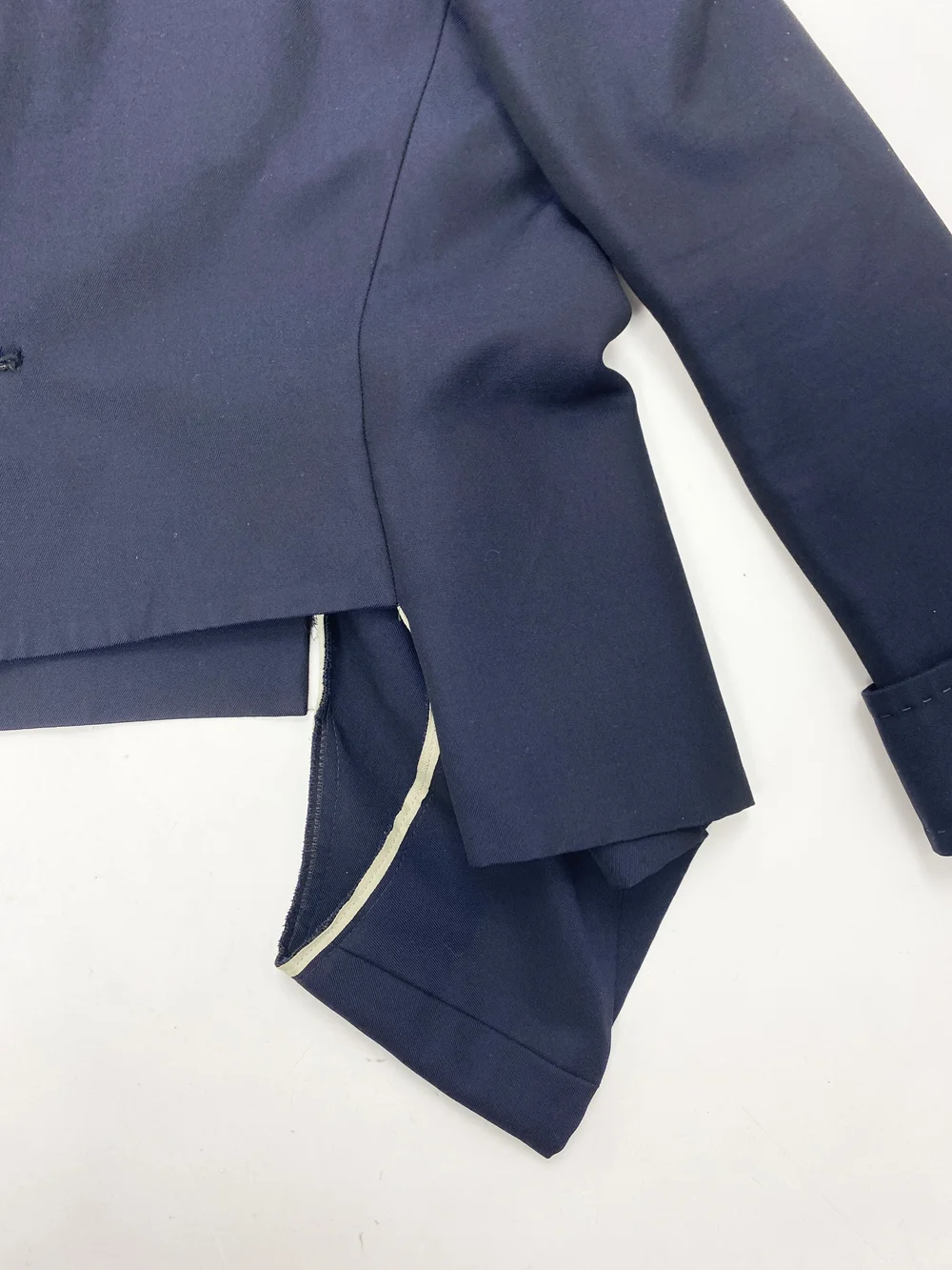 Yohji Yamamoto cutout loop jacket — JAMES VELORIA